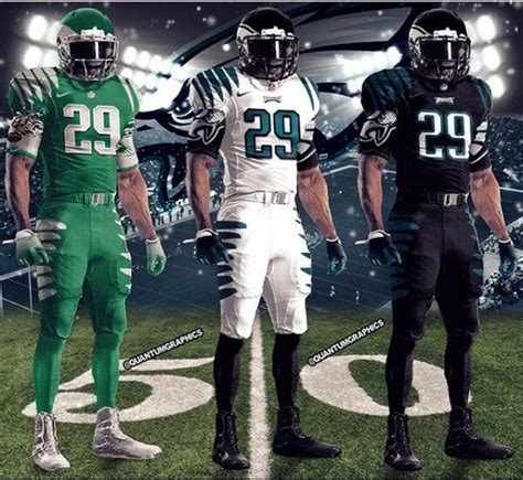 Philadelphia Eagles Concept Uniforms | Philadelphia eagles cheerleaders ...