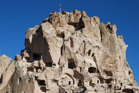 The Ugly Castle of Uchisar in Cappadocia