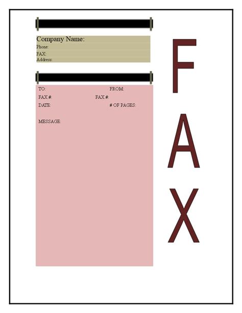 Fax Cover Sheet Template - Printable PDF | Fax cover sheet, Cover sheet template, Templates