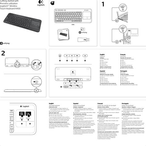 Logitech K400 Users Manual