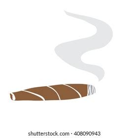 Cigar Cartoon Stock Vector (Royalty Free) 408090943 | Shutterstock