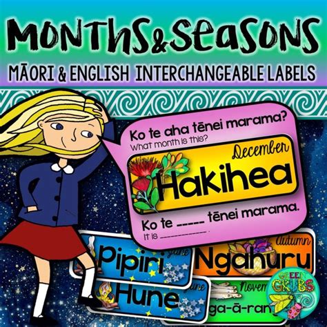 Maori Months & Seasons of the Year – Nga Marama o te Tau