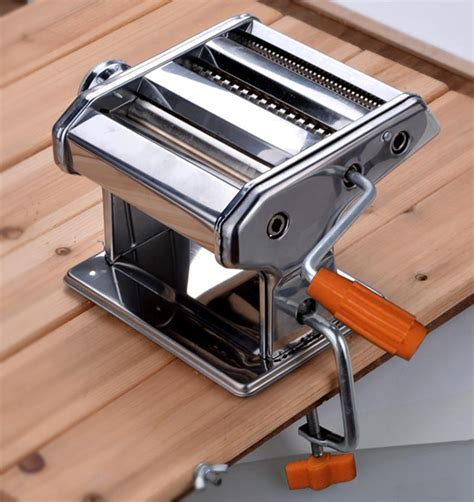 7" Steel Noodle Ravioli Pasta Maker Roller Machine w/ Table Clamp ...