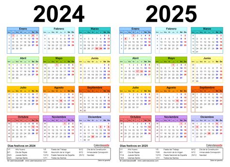 Calendario 2024 Y 2025 En Word Excel Y Pdf Calendarpedia | CLOUD XXX GIRL