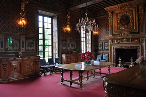 Château de Cheverny - La salle à manger | Panneaux de bois p… | Flickr