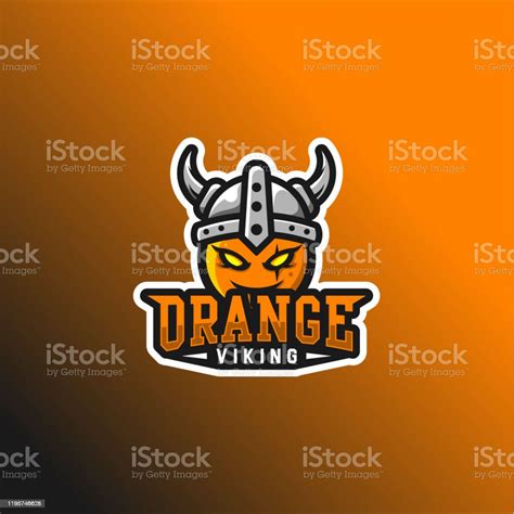 Orange Devil E Sports Logo Vector Design Template For Team Stock Illustration - Download Image ...