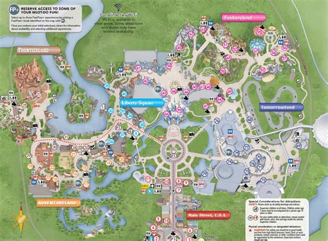 PHOTOS - New Magic Kingdom guide map shows changes to the hub area