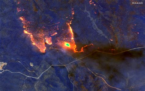 Australia wildfires from space: Satellite photos show scope of infernos ...