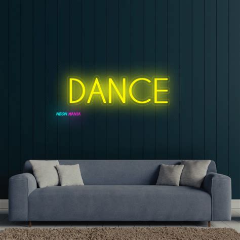 Dance Neon Sign Dance Neon Led Sign Dance Led Light Dance - Etsy