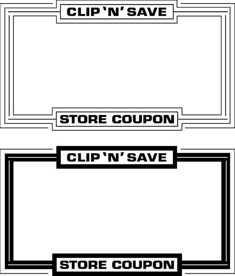 Coupon Border Png - Clip Art Library