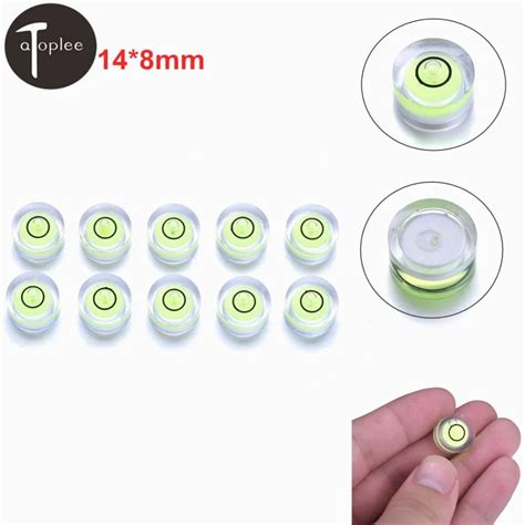 Wholesale 10Pcs Green Level Bubble Stick on Disc Mini Bubble Level ...