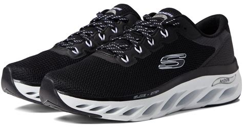 Skechers Lace Arch Fit Glide - Step - Highlight in Black | Lyst