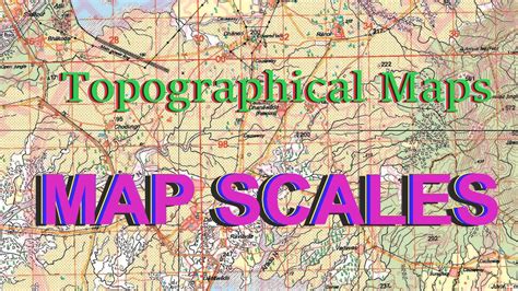 Topo-Sheet || MAP SCALES EXPLAINED || Topographical Maps PART 1 - YouTube