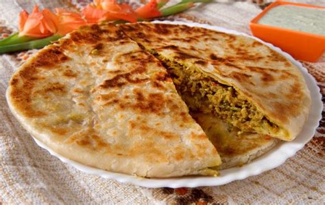 Chicken Kheema Paratha Recipe – How to Make Chicken Keema Paratha by ...