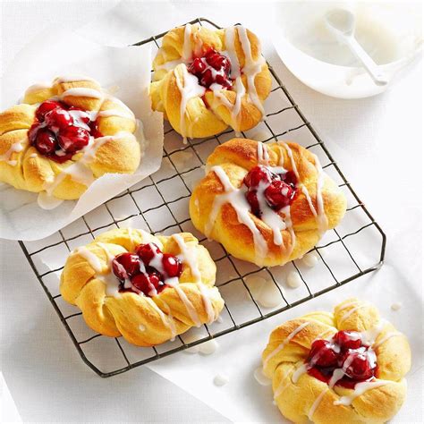 Overnight Cherry Danish Recipe | Taste of Home