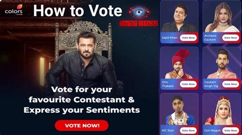 How to Vote Big Boss 16 Contestant | Big Boss participants ko voting kaise kare | Bigg Boss ...