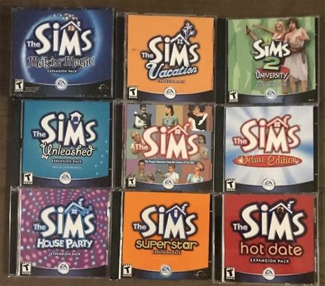 The original Sims and Sims Expansion Packs. Rosebud anyone? : r/nostalgia