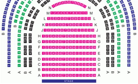 The Lowry Seating Plan – Otosection