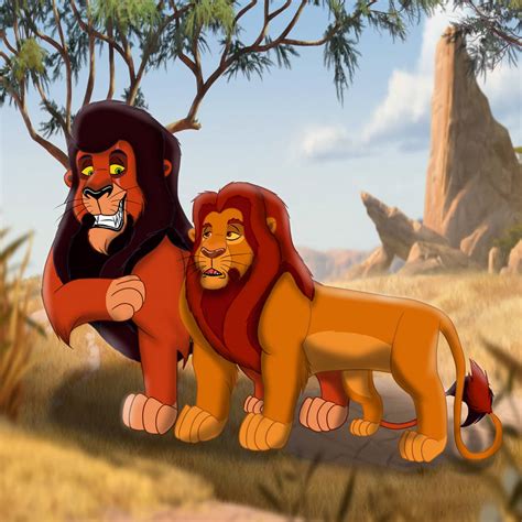 scar and mufasa by Rudraig on DeviantArt