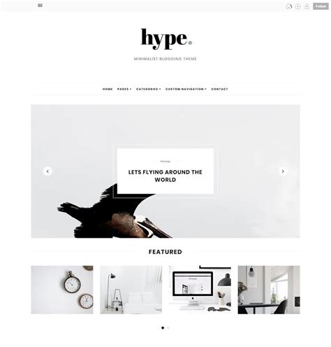 30+ Minimalist Tumblr Themes - Theme Junkie