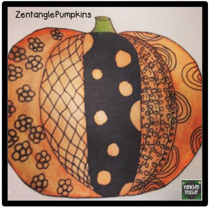 Zentangle Pumpkins: A Terrific Art Strategy for Kids' Crafts