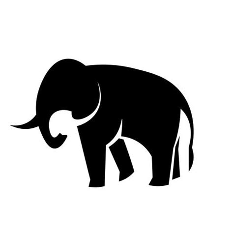 Elephant Icon Vector 583519 Vector Art at Vecteezy