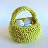 Ravelry: Easter Grass Crochet Basket pattern by Maria Stout