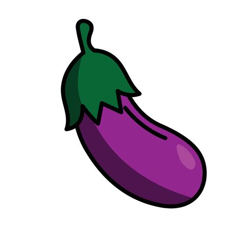 eggplant cartoon vector 5413380 Vector Art at Vecteezy