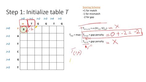 Introduction to Bioinformatics - Needleman Wunsch Algorithm - YouTube