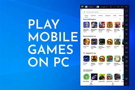 Play Mobile Games In Pc To Enjoy Big Screen and Faster Performance