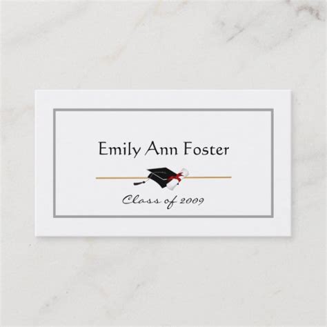 Personalized Graduation Name Cards | Zazzle.com