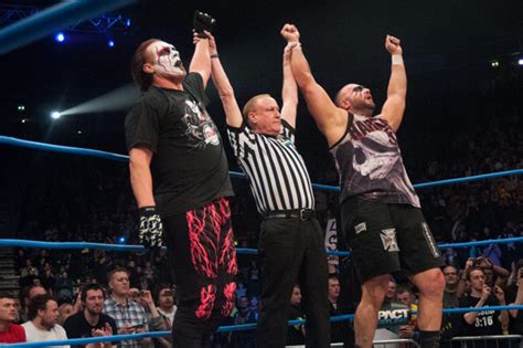 TNA Impact! Wrestling: Bully Ray and Sting Team Up Against Aces and Eights | News, Scores ...