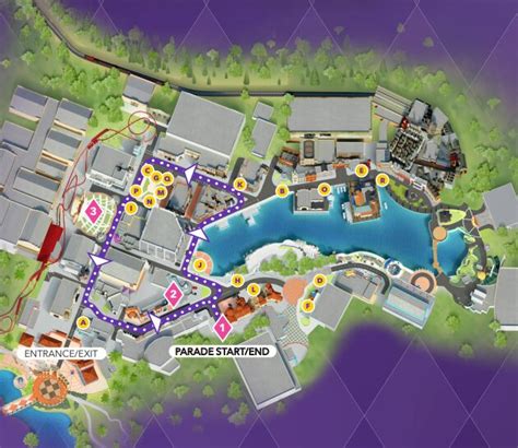 Mardi Gras 2024 Universal Studios Orlando Map - Dotti Gianina