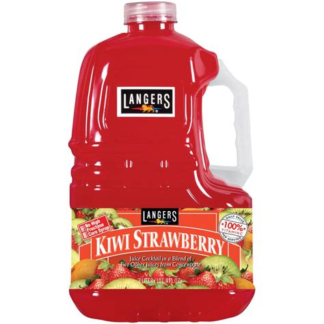 Langers Pineapple Kiwi Strawberry Juice Cocktail, 101.4 Fl. Oz ...