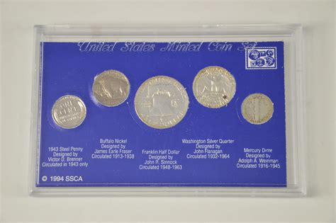 SILVER Coin Set American Obsolete Collection Historic US Collection ...