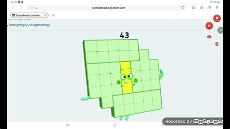 numberblocks 43 official - YouTube