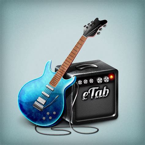 Guitar Tab Music Maker iOS Application Icon on Behance