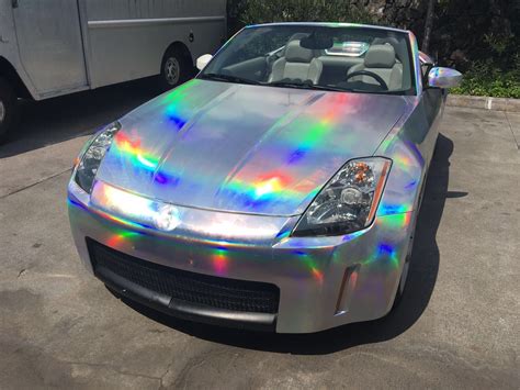 Many Colors Holographic Laser Chrome Car Wrap Vinyl Air Release Film - China Car Body Decoration ...