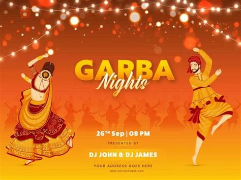 Garba Night Vector Art, Icons, and Graphics for Free Download