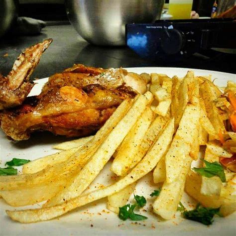 Grilled Chicken And Home Made Fries #foodsbyricky | Coffee breakfast, Cooking, Food