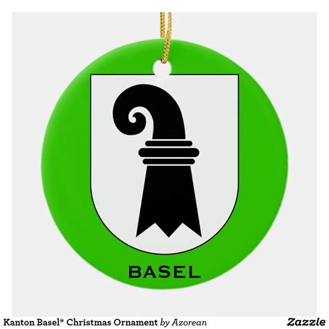 Kanton Basel* Christmas Ornament | Zazzle.com in 2020 | Christmas ornaments, Christmas ornaments ...