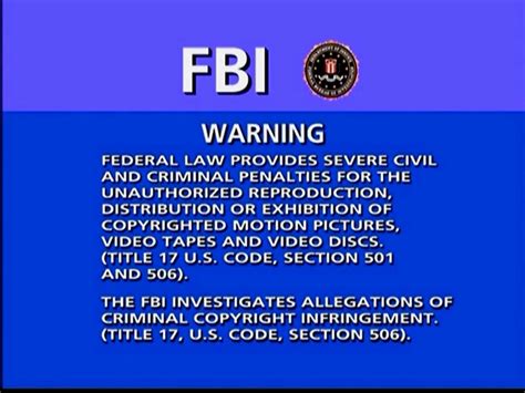 Image - CTSP FBI Warning Screen 3e.jpg - The FBI Warning Screens Wiki