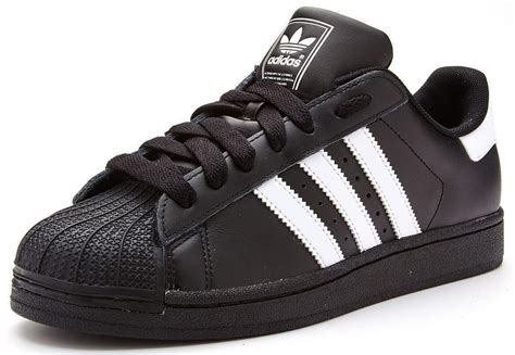 adidas Originals superstar 2 II leather trainers black G17067 | eBay