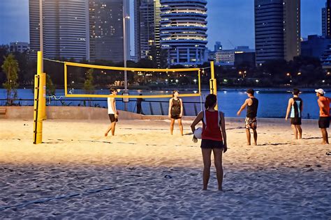 Beach Volleyball Court | At the Singapore Sports Hub. | Flickr