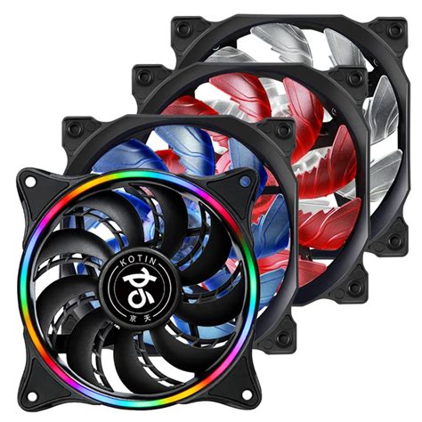 Segotep 120mm Ultra Silent Computer PC Case Fan 12V Quiet Fan 12cm Case Fan 3Pin 4Pin Heatsink ...