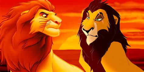 Lion King Scar And Mufasa