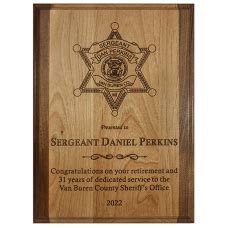 Law Enforcement Awards - Police Recognition and Retirement
