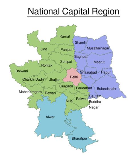 File National Capital Region India Svg Wikimedia Commons – Printable ...