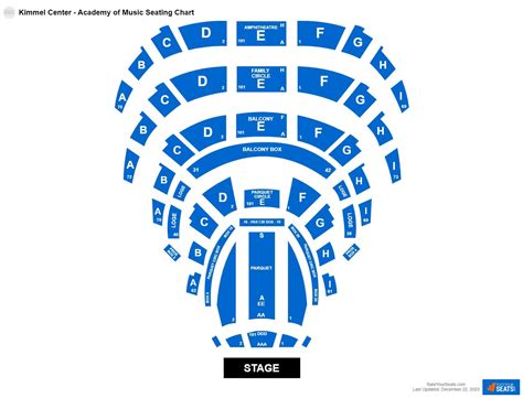 Kimmel Center Seating Chart View - Infoupdate.org