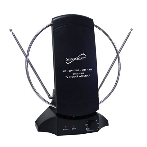 HDTV Digital Amplified Indoor Antenna – Supersonic Inc